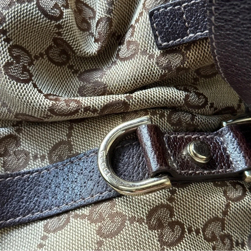 Vintage Gucci Monogram Bag - Picture 8 of 8